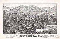 Bird's-eye View of Ticonderoga