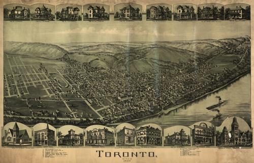 Bird's-eye View of Toronto