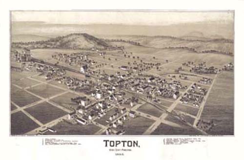 Bird's-eye View of Topton Bird's-eye View of Topton