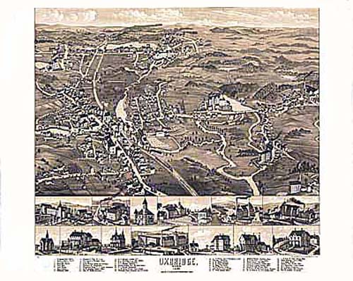 Bird's-eye View of Uxbridge Bird's-eye View of Uxbridge