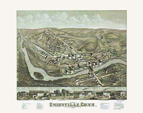 Bird's-eye View of Unionville