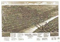 Bird's-eye View of Waco