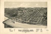 Bird's-eye View of Van Buren