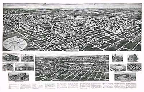 Bird's-eye View of Valley Stream Bird's-eye View of Valley Stream