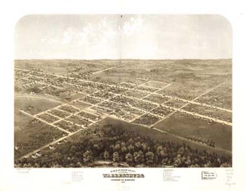 Bird's-eye View of Warrensburg