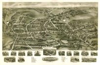 Bird's-eye View of Watertown