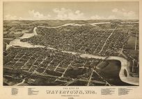 Bird's-eye View of Watertown