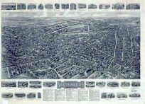 Bird's-eye View of Waterbury
