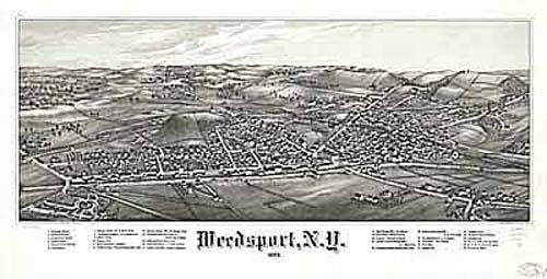 Bird's-eye View of Weedsport