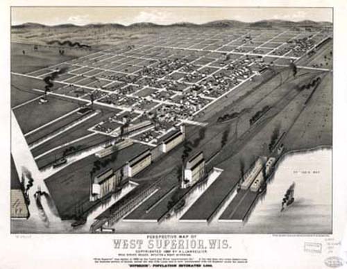 Bird's-eye View of Superior(West)