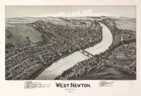 Bird's-eye View of West Newton