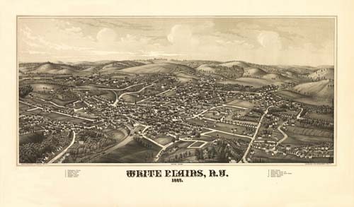 Bird's-eye View of White Plains