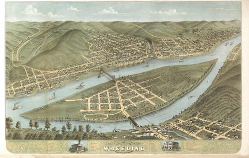 Bird's-eye View of Wheeling