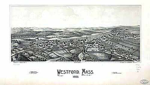 Bird's-eye View of Westford