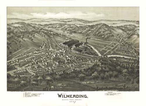 Bird's-eye View of Wilmerding Bird's-eye View of Wilmerding