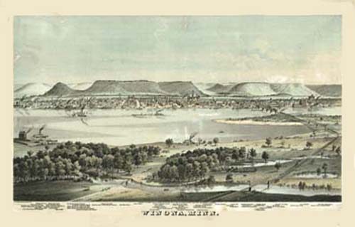 Bird's-eye View of Winona