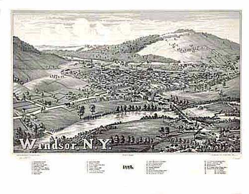 Bird's-eye View of Windsor Bird's-eye View of Windsor