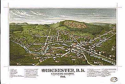 Bird's-eye View of Winchester