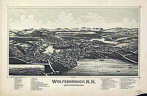 Bird's-eye View of Wolfeborough