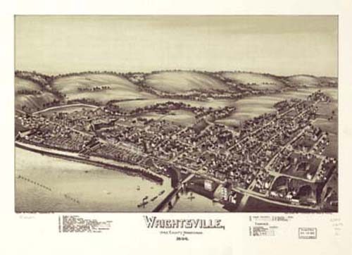 Bird's-eye View of Wrightsville Bird's-eye View of Wrightsville