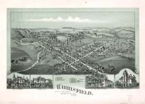 Bird's-eye View of Woodsfield