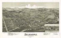 Bird's-eye View of Zelienople