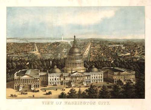 Bird's-eye View of Washington