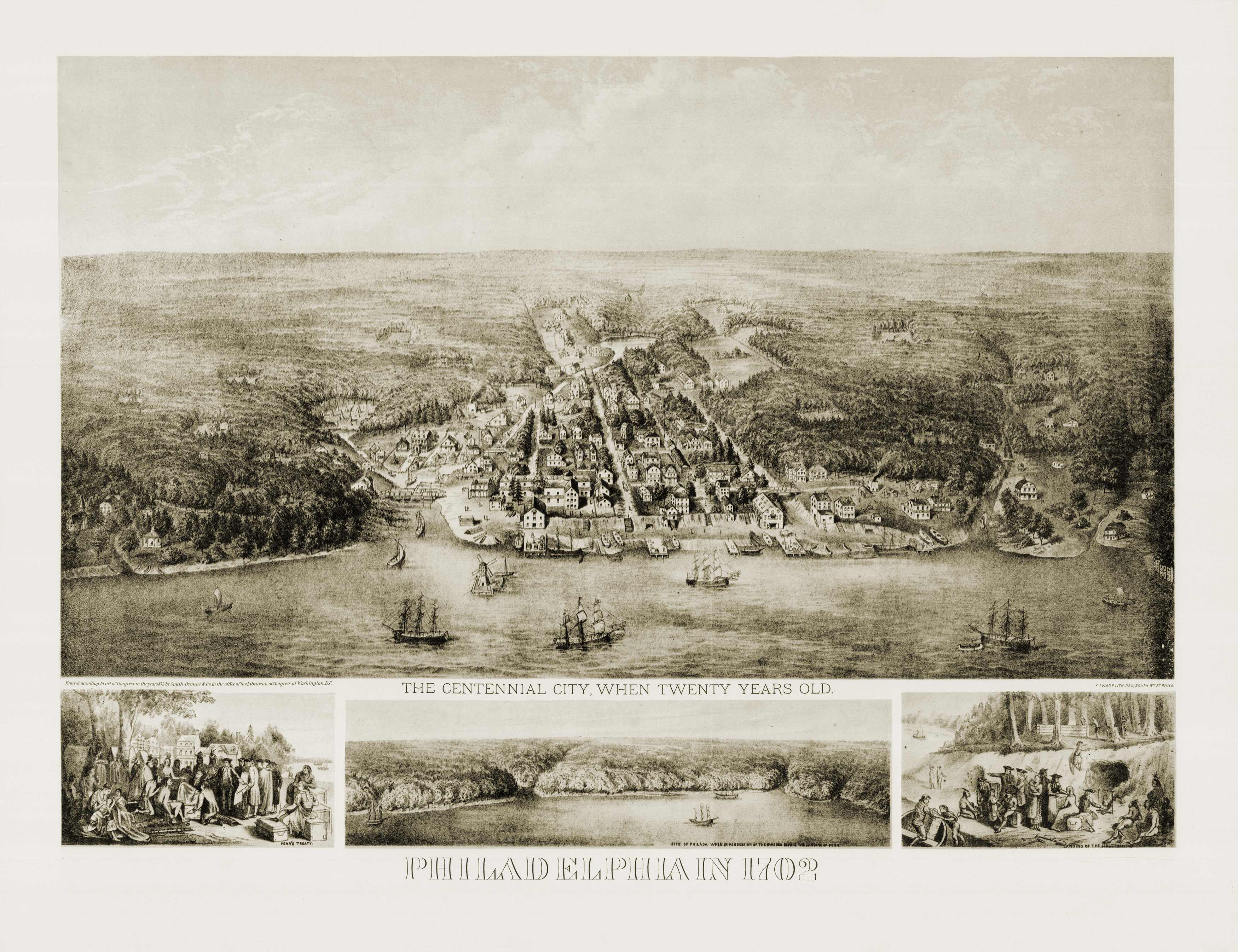 Philadelphia in 1702 Philadelphia in 1702