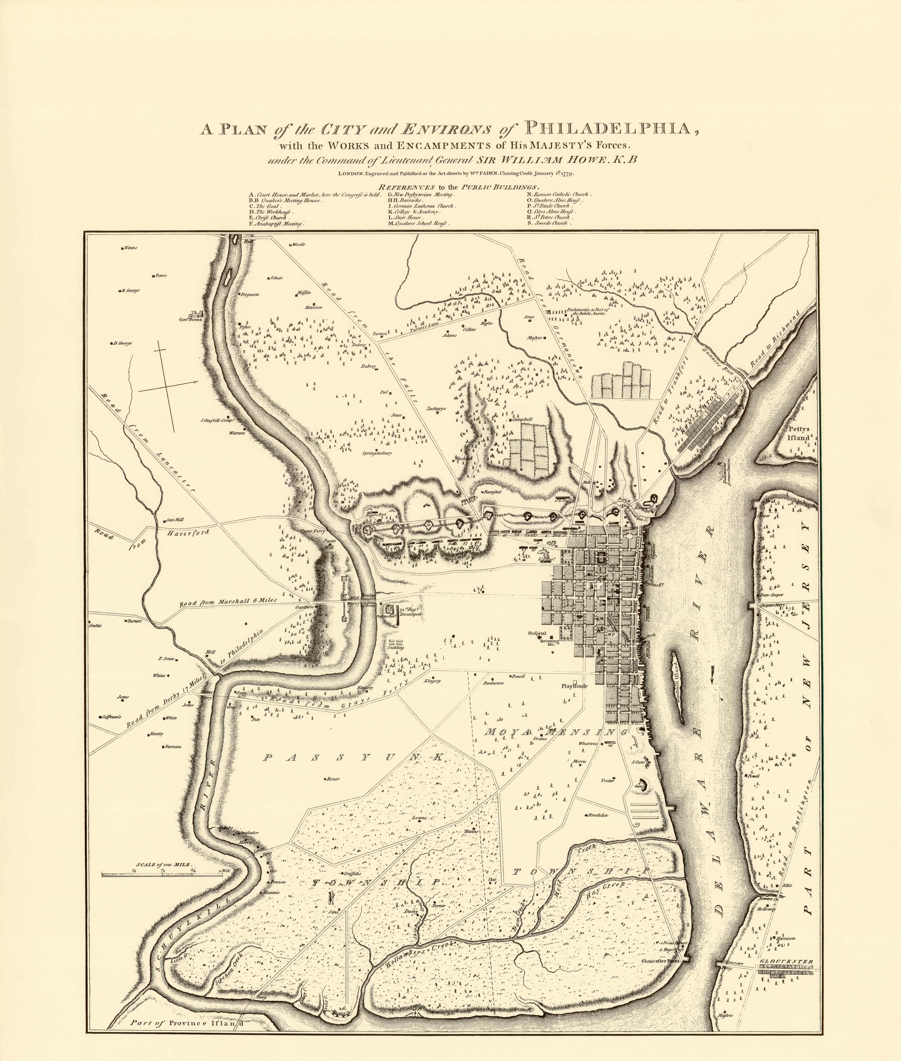 Philadelphia in 1779 Philadelphia in 1779