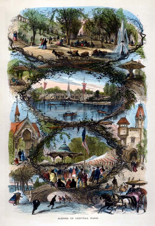 Scenes in Central Park Scenes in Central Park