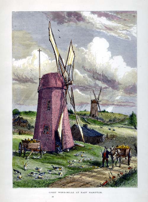 Grist Wind Mills At East Hampton Art Source International   PICAM 1872 GRIST 