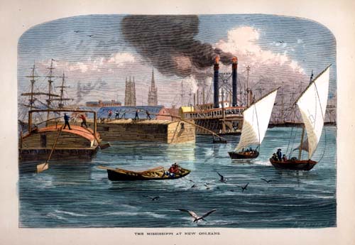 The Mississippi at New Orleans