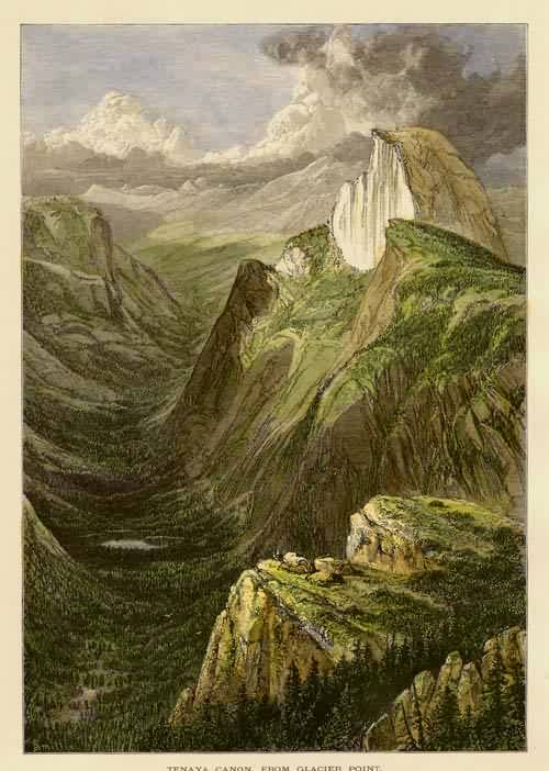 Tenaya Canon from Glacier Point