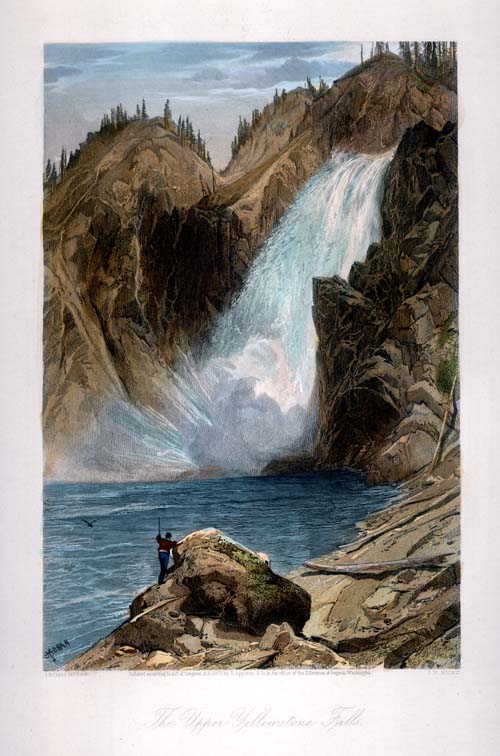 The Upper Yellowstone Falls The Upper Yellowstone Falls