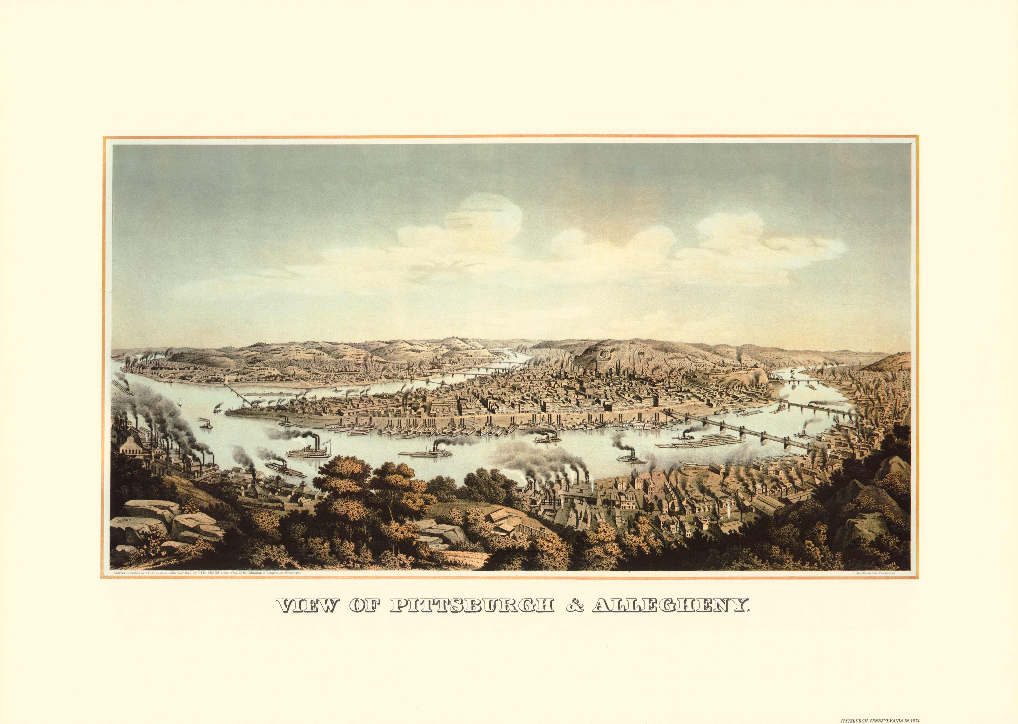 Pittsburgh in 1874 Pittsburgh in 1874