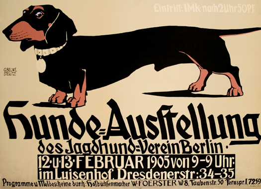 Hunde-Ausstellung(Dachshund)