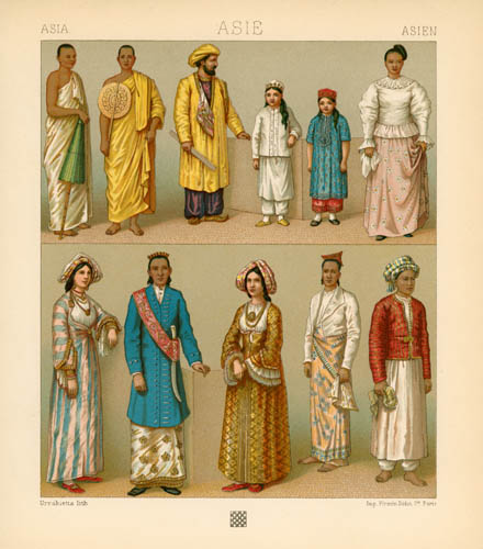 Asia - Island of Ceylon - Parsi Children