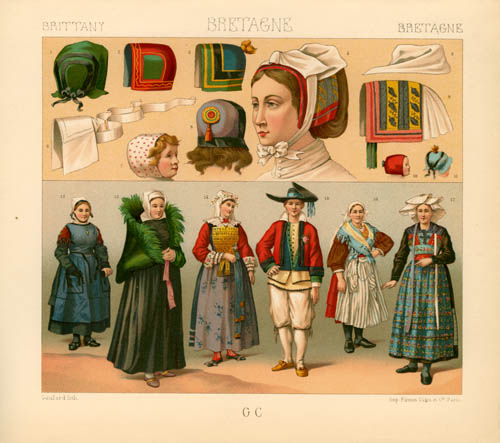 Brittany - Hairstyles of Women and Children - Art Source International