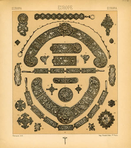 Europe - Male Hungarian Jewelry