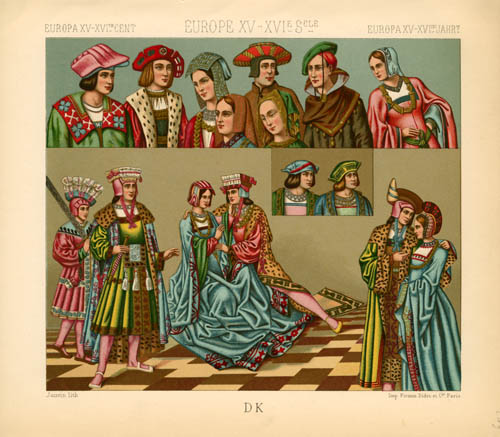 Europe - 15th and 16th Centuries - Costumes of Pageantry - Coat of the Lords