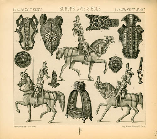 Europe - 16th Century - Equestrian Armours Europe - 16th Century - Equestrian Armours