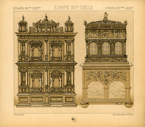 Europe - 16th Century - Furniture