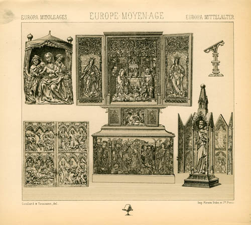 Europe Middle Ages - Furniture