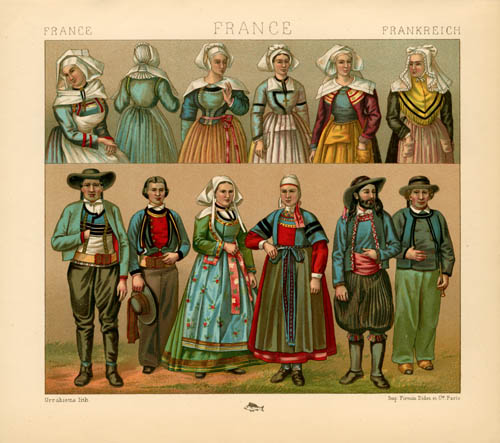 France - Clothing of Brittany