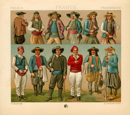 France - Breton Clothing