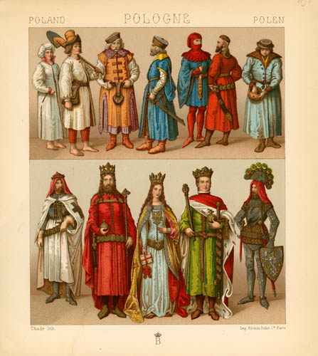 Poland - 14th and 15th Centuries - Typical and Historical Figures