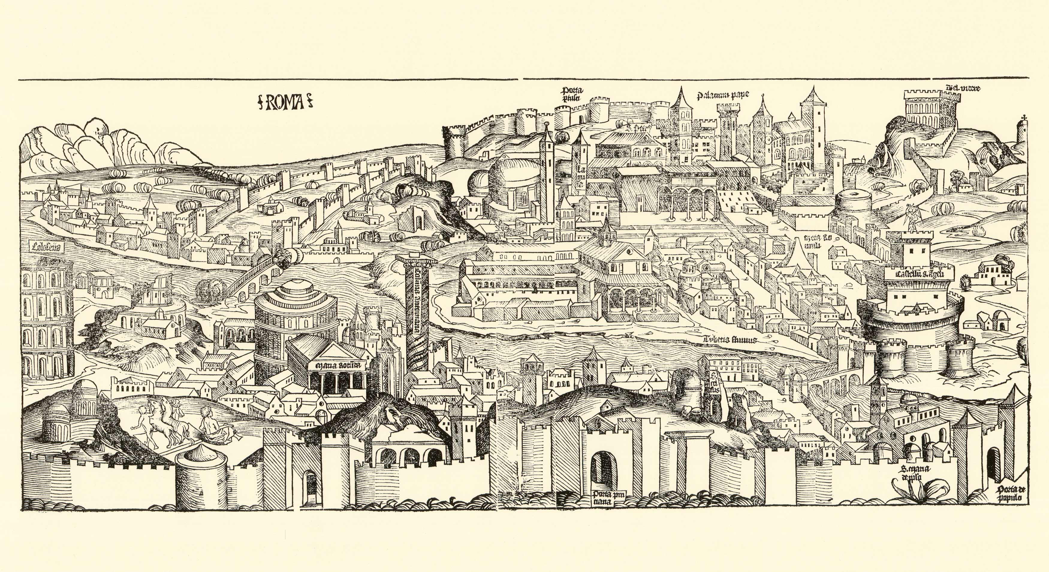 Rome, Italy in 1493 - Art Source International