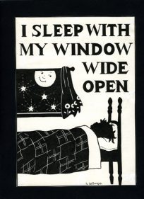 I Sleep With My Window Wide Open