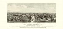 View of Great Salt Lake City - 1867