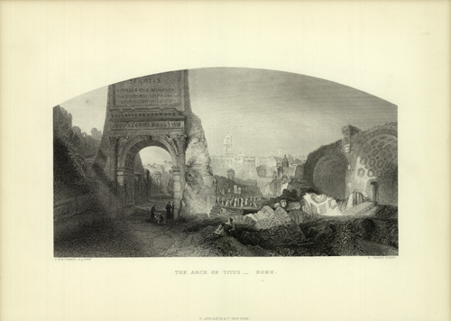 The Arch of Titus-Rome